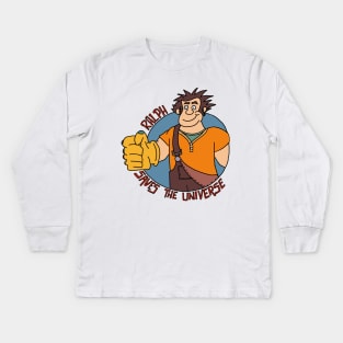 Ralph Saves the Universe Kids Long Sleeve T-Shirt